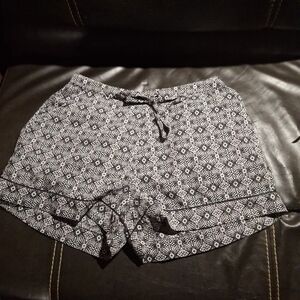 haute Hippie Silver Shorts